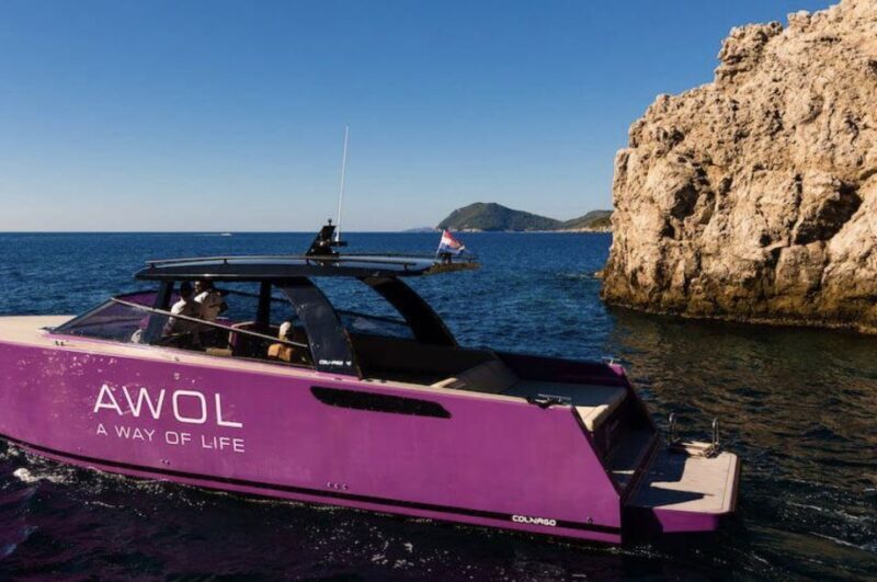 Luxury private boat tour to Mljet with "COLNAGO 45" - Key Points