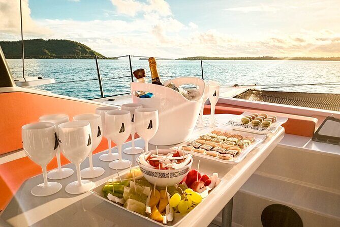 LUXURY PRIVATE Catamaran Bora Bora : Half-Day Trip - The Itinerary: What to Expect