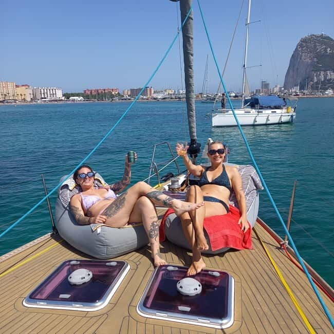 Luxury, Private Sailing Yacht Charter with crew; Half Day - Discover Gibraltars Coastline with a Luxury Private Sailing Yacht