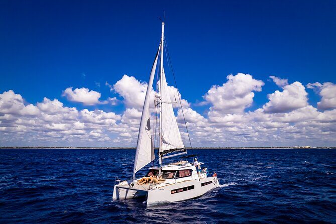 Luxury Sail & Snorkel: All-Inclusive 34 Catamaran from Tulum - The Marine Adventure: Snorkeling and Water Toys