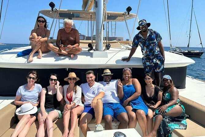 Luxury Santorini Sailing Cruise: Lunch, BBQ, Open Bar, Transfers - FAQs