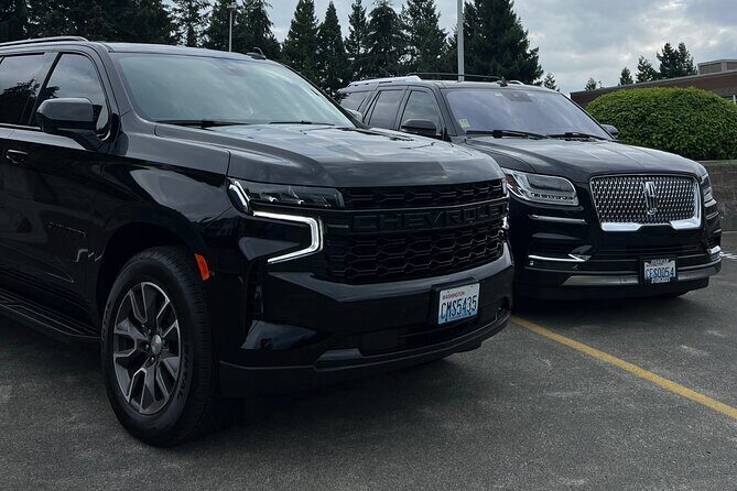 Luxury SUV Airport Transfer From SeaTac-Seattle (Up 5 Passengers) - Key Points