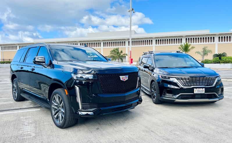 Luxury Transfer - Honolulu Hotel, Airport, Port( 1-5 person) - Key Points