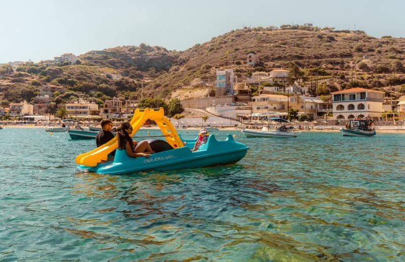 Lygaria Beach: Pedal Boat (Pedalo) - Key Points