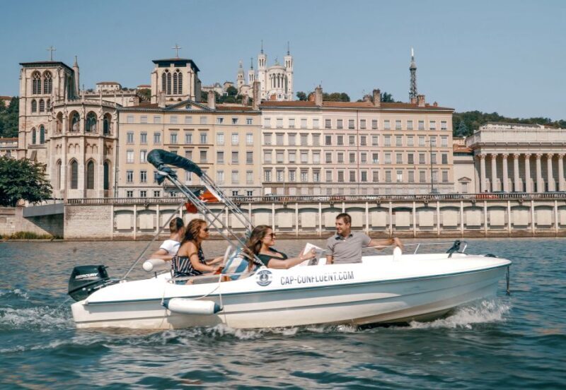 Lyon: Boat Rental without a License - What’s Included and What Not