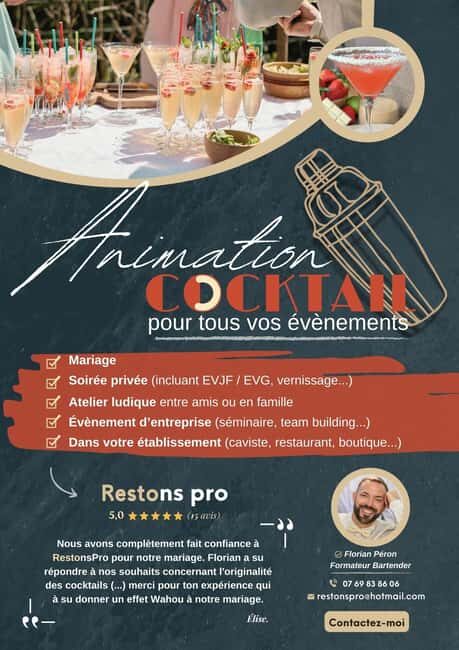 Lyon: Cocktail workshop in your home - Who Would Love This Experience?