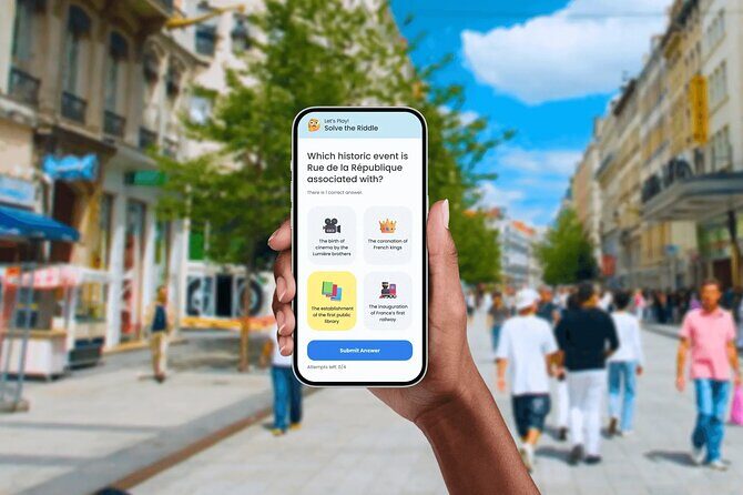 Lyon Interactive City Tour - Key Points