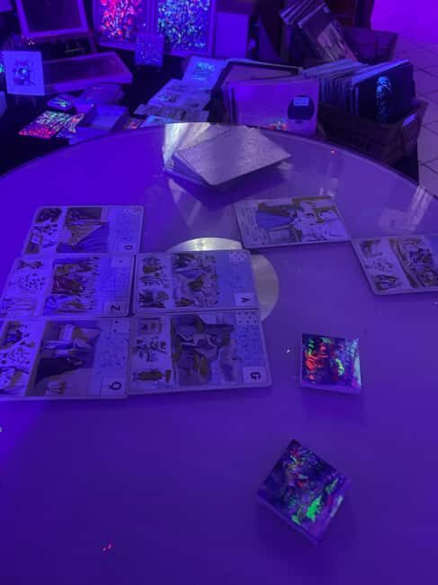 Lyon: Tarot Reading and Neon Painting Workshop - Key Points