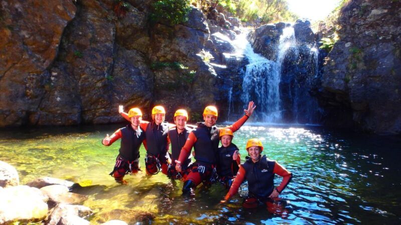 Madeira: Intermediate (Level 2) Canyoning Experience - The waterfalls and jumps: a closer look