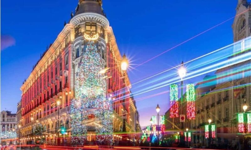 Madrid: Christmas Lights Private Tuk-Tuk Tour - Detailed Breakdown of the Itinerary