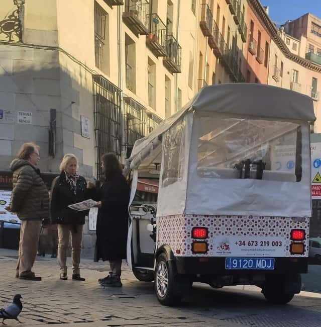 Madrid: City Tours - 6 seats private ecological tuk tuk - A Close Look at the Madrid Ecological Tuk Tuk Experience