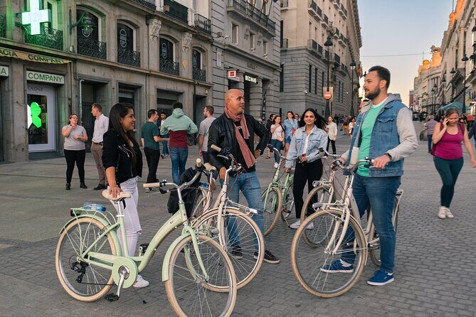 Madrid Night: Vintage Bike Tour Highlights with Optional Tapas - FAQ