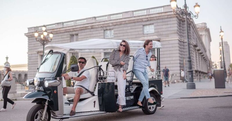 Madrid: Private City Tour by Eco Tuk Tuk - Key Points