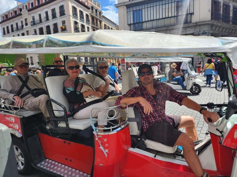 Madrid: Private Tuk Tuk Tour 1 hour - Practical Details: Value, Comfort, and Limitations