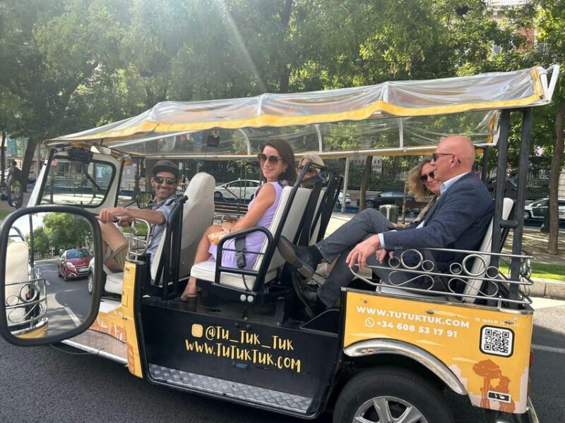 Madrid: Traditional Tour wh Private guide in yellow Tuk Tuk - FAQ