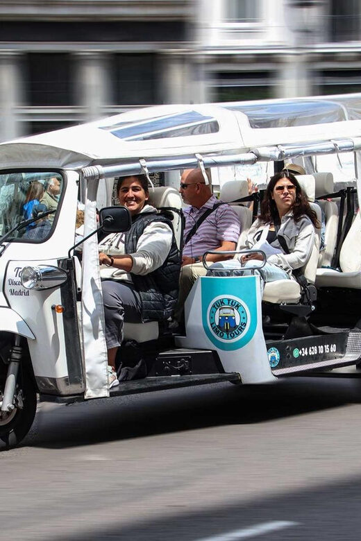 Madrid Tuk Tuk Welcoming Tour - Exploring Madrid from the Back of a Tuk Tuk