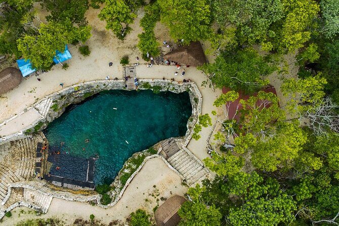 Magical adventure to Kaan Luum Lagoon, 2 Cenotes, Tulum Letters - Cenote Zacil-Ha: Refresh and Relax