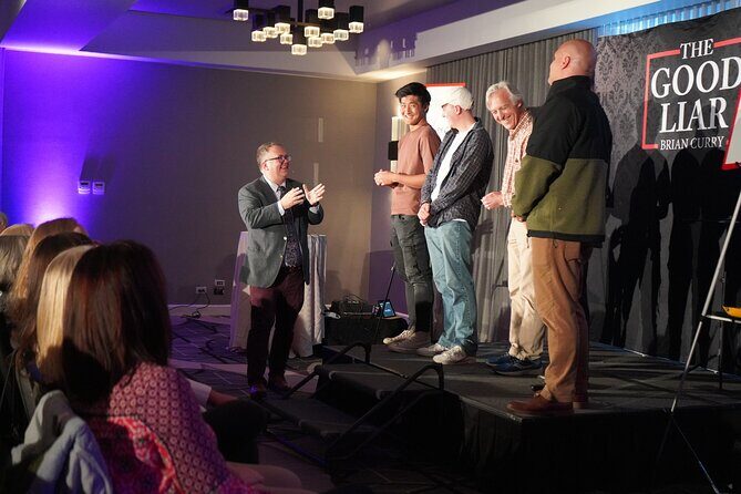 Magician and Mentalist Brian Curry Live at the Hotel Washington - Key Points
