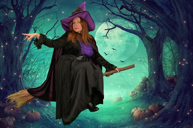 Magick Broom Costume Photography - Green Screen Technology - The Photography and Backdrops