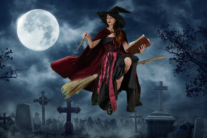 Magick Broom Costume Photography - Green Screen Technology - The Final Product