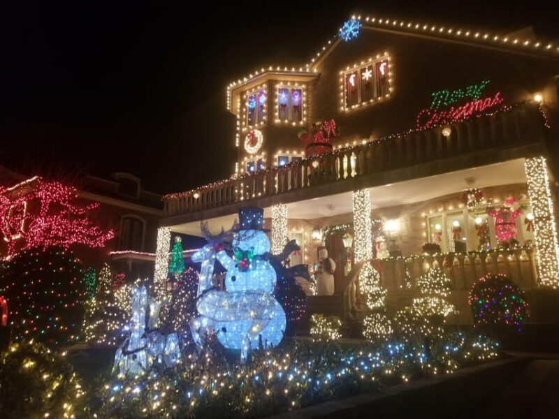 Magnificent Christmas Lights Tour of Dyker Heights Brooklyn - The Sum Up