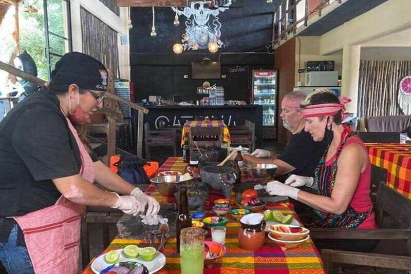 Mahahual:Mexican Cooking Class +Relaxing massage + tastings - An Authentic Taste of Mexico in Mahahual