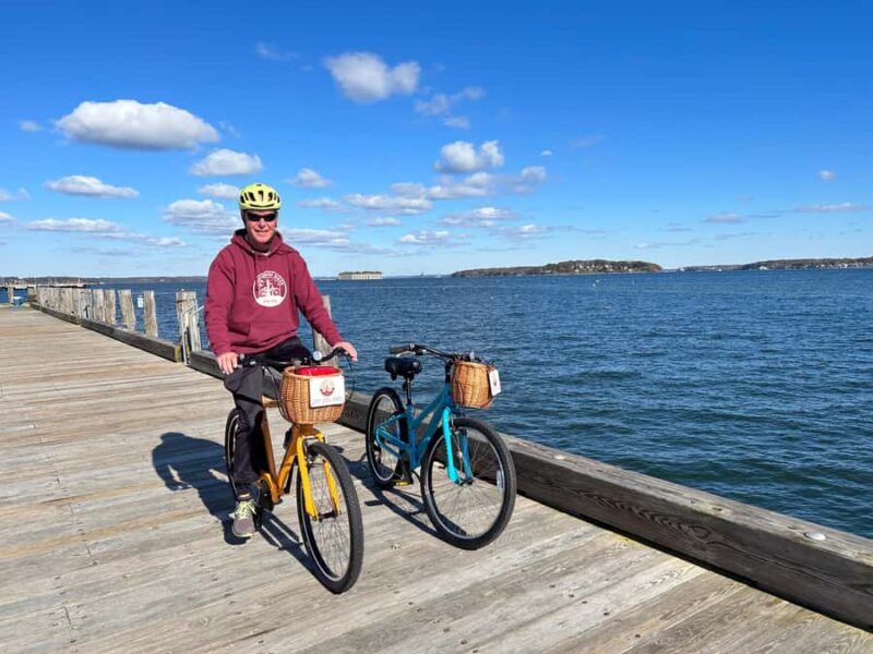 Maine Coastal Lighthouse:Two-hour bicycle tour - Exploring the Route and Highlights