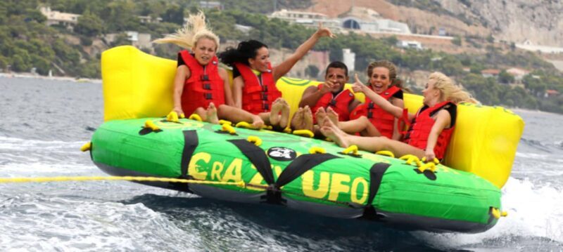 Makarska: Crazy UFO Adrenaline Ride for 6 People MPL Nautika - Safety and Comfort