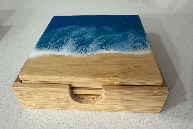 Make Your Own Maui Souvenir: Ocean Resin Coaster Class - Make Your Own Maui Souvenir: Ocean Resin Coaster Class — A Hands-On Artistic Escape