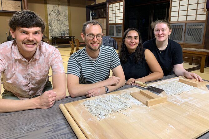 Making Soba noodles at Temple - A Deep Dive into the Soba Noodle-Making Experience in Osaka