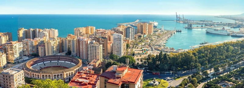 Malaga, Catamaran ride and Mijas Pueblo - Free Time in Malaga: Shopping, Cafés, or Rest