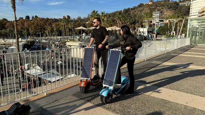 Malaga: Explore Malaga on a Solar Scooter - Key Points