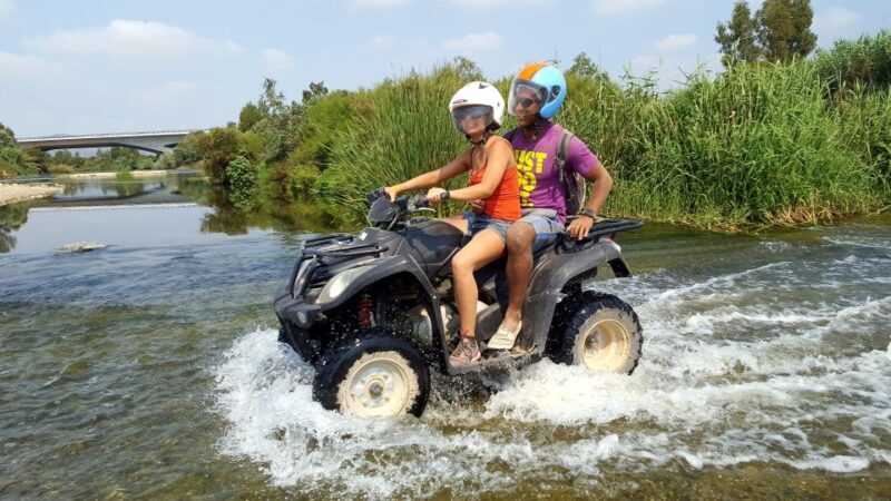 Málaga: Off-Road 2-Seater Quad Tour through Land and River - FAQ