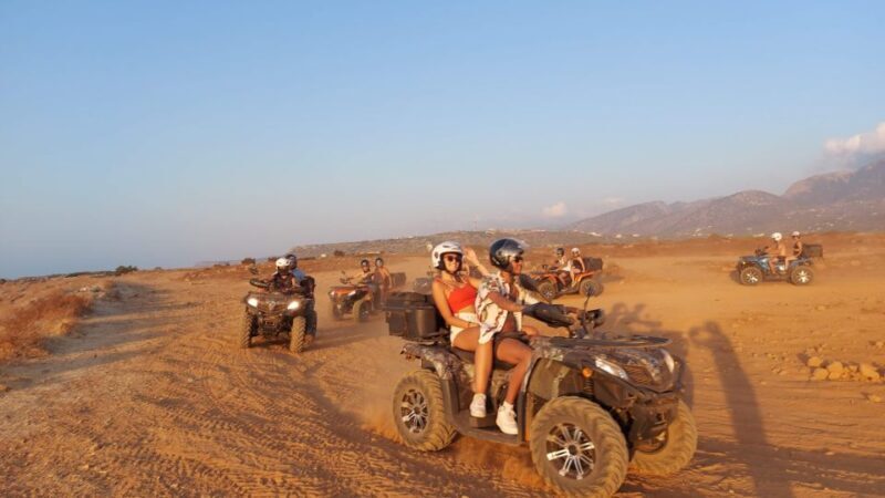 Malia: Off-Road Quad Safari Evening Tour - Key Points