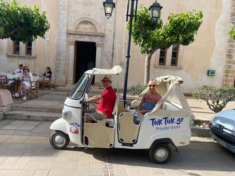 Malia: Sissi and Beyond Tuk Tuk Tour with Raki and Honey - The Sum Up