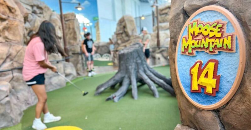 Mall of America: Moose Mountain Adventure Golf Ticket - Key Points