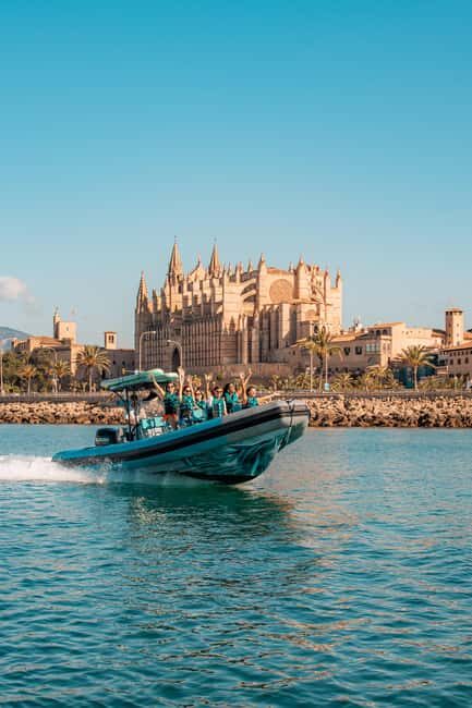 Mallorca: 2h speedboat tour, visit caves, cliffs and snorkel - Key Points