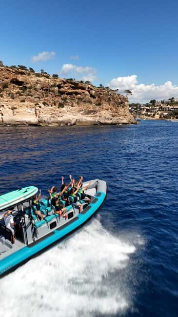 Mallorca: 2h speedboat tour, visit caves, cliffs and snorkel - FAQ