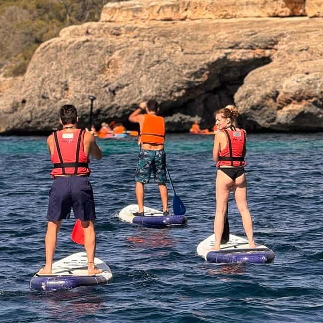 Mallorca: Kayak and Paddle Surfing Excursion through Crystal Clear Water Caves - Key Points