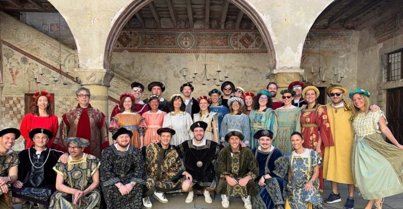 Malpaga Castle guided tour with period dresses - Key Points