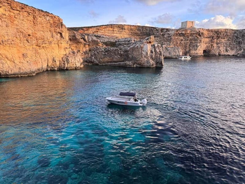 Malta: Blue Lagoon, Caves, Comino & Gozo Private Boat Trip - The Itinerary in Detail
