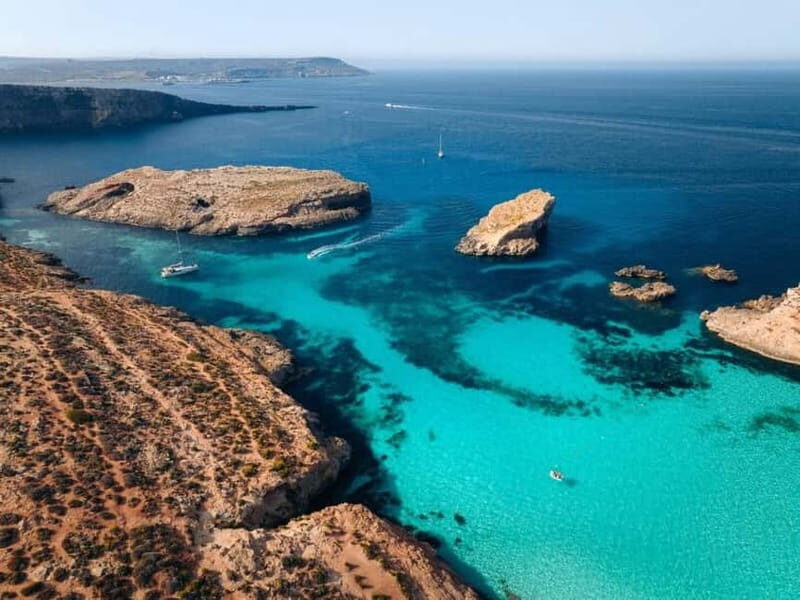 Malta: Comino, Blue Lagoon, Crystal Lagoon and Sea Caves - Key Points