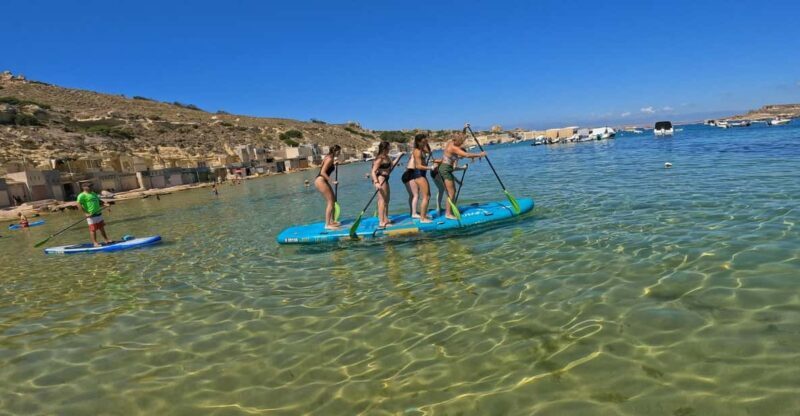 Malta: Guided Giant SUP Tour - Key Points