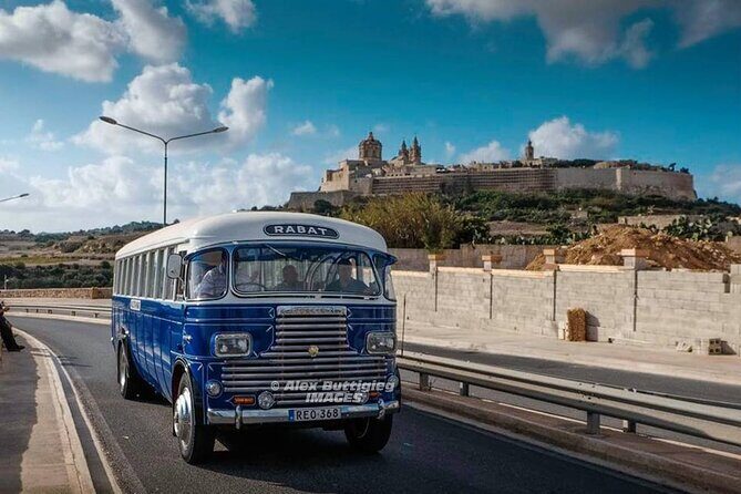 Malta Half Day Vintage Bus Tour - Key Points