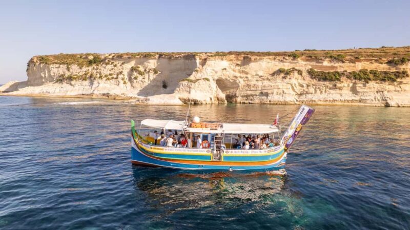 Malta: Sunset Boat Tour to St. Peters Pool and South Coast - The Sum Up