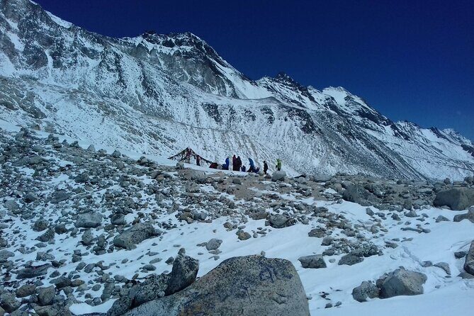 Manaslu Private Circuit Trek in Nepal 16 days - Reaching the Foot of the Mountain: Manaslu Base Camp