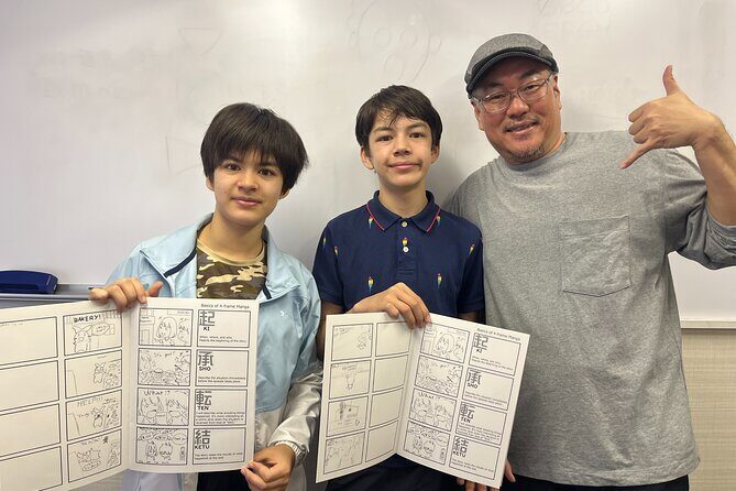 Manga drawing workshop by famous pro-Manga artists (Ikebukuro) - Key Points