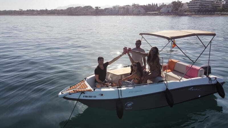MANGO BOAT - Unlicensed boat in Puerto Banús - Key Points