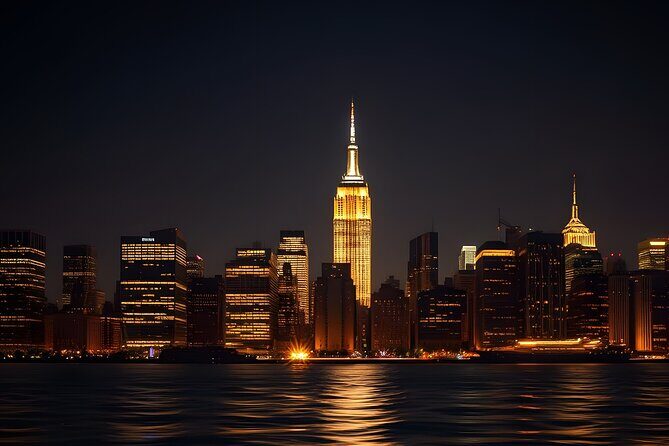 Manhattan Skyline Night Cruise Music from Midtown - The Experience at a Glance