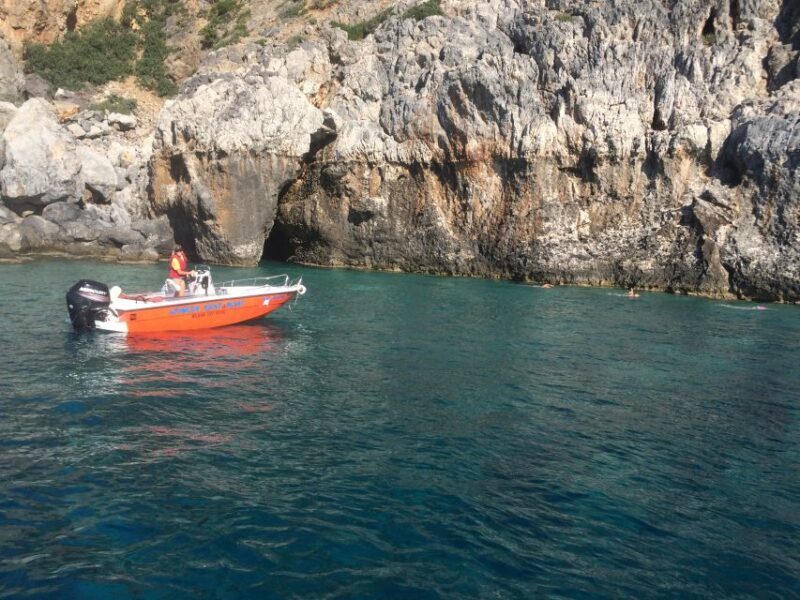 Marathi: Private Boat Rental - Exploring the Crete Coast by Private Boat